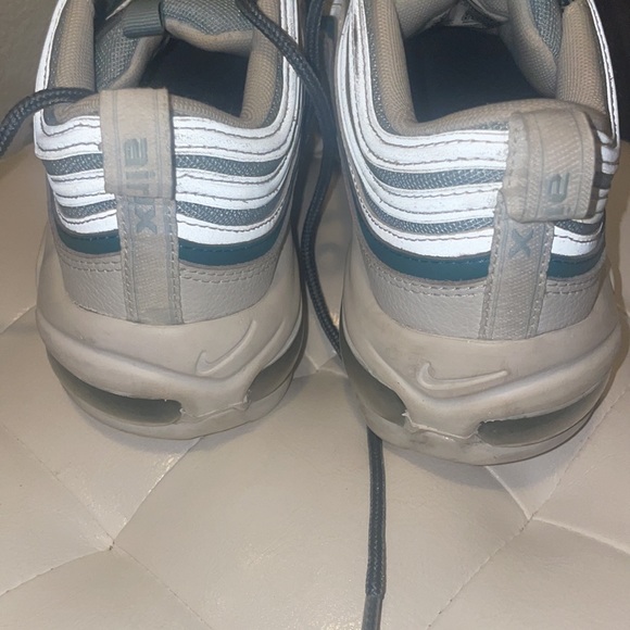 Nike Air Max 97, Blue and White (with reflective material in flash), US size 7 - Picture 3 of 5